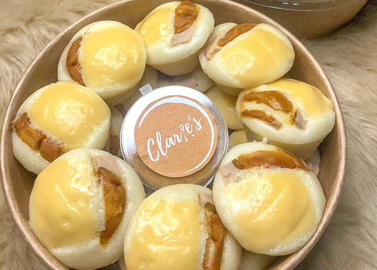 Claire's Signature Salted Egg Puto with Dip