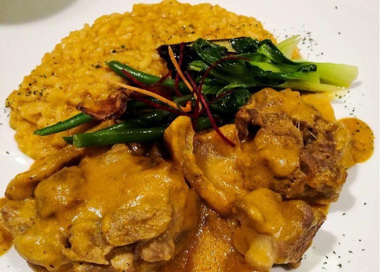 abuela kare kare risotto