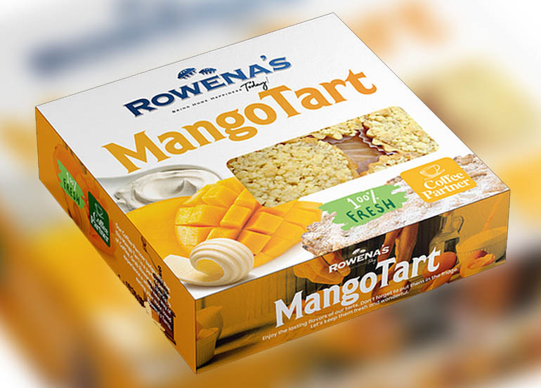Rowena's Mango Tart