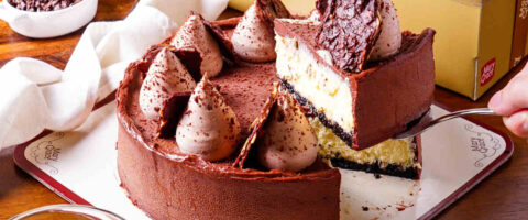 Cafe Mary Grace’s Dark Chocolate Cheesecake is Perfect for Dad!