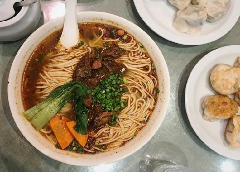 lan zhou noodles