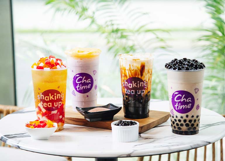 Chatime milk teas