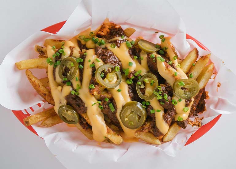 Chili Fries from Pink's Hotdog