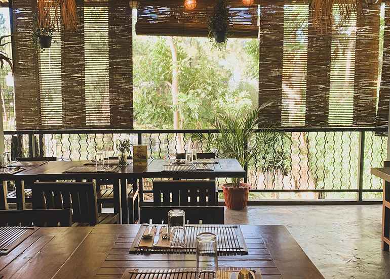 Cafe by the Ruins Interior