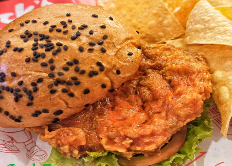 Zark's Burger chicken 