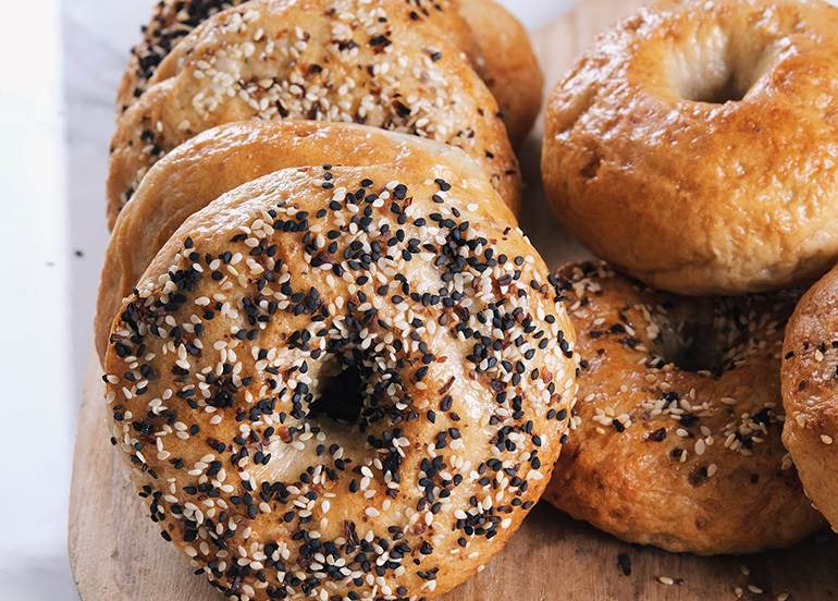 Mad Bagels Everything Bagel