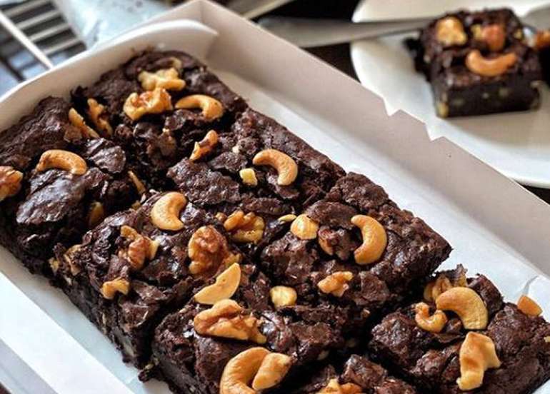 Vegan Confections Vegan Dark Chocolate Brownies