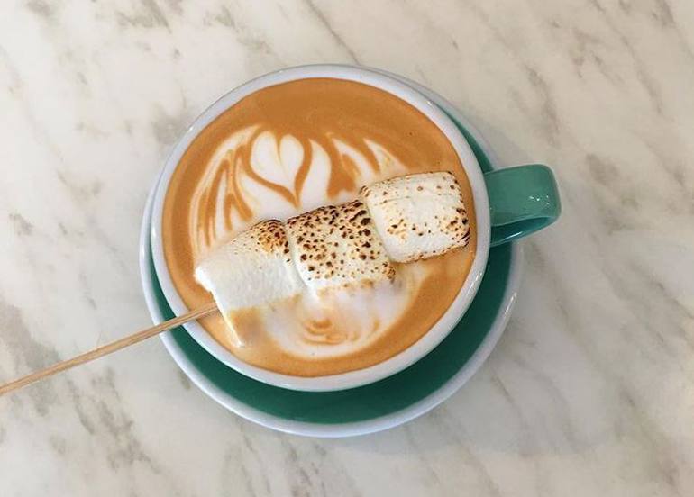 White Camp Campfire Latte