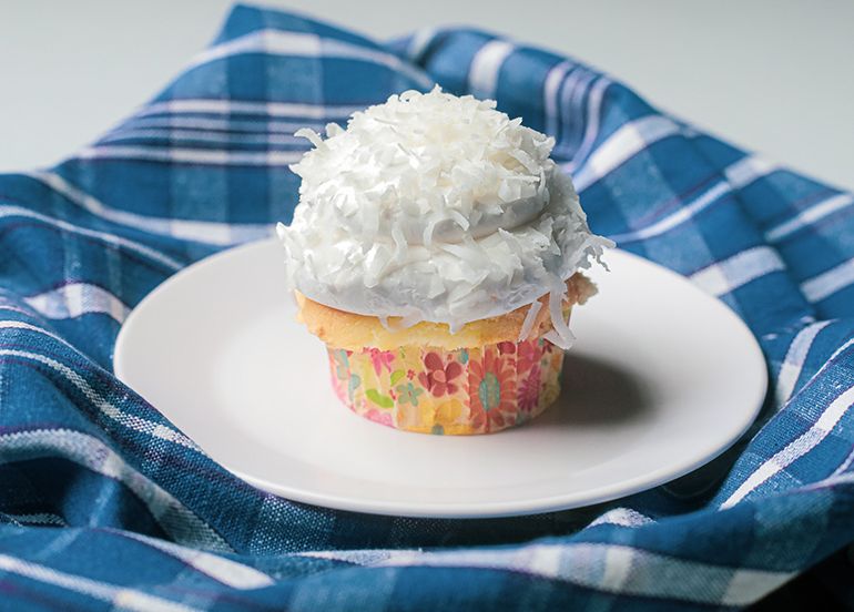 Mom and Tina's Coconut Cupcake