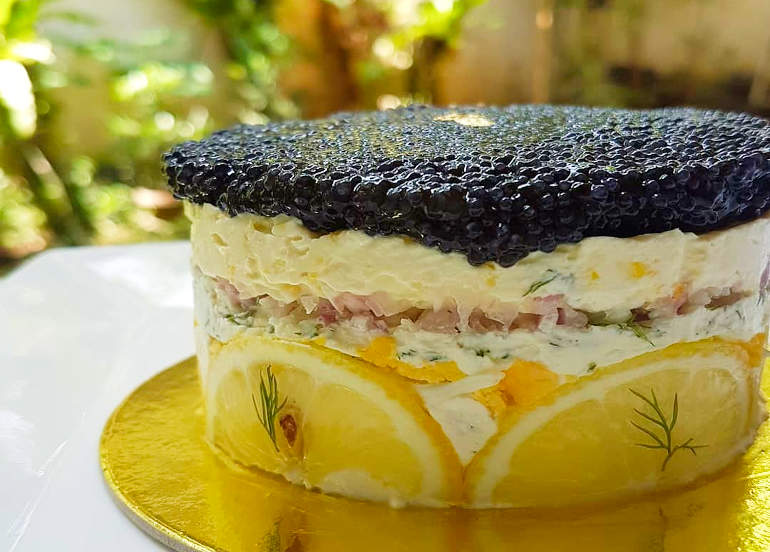 Caviar Pie Gracey's Gourmet Kitchen