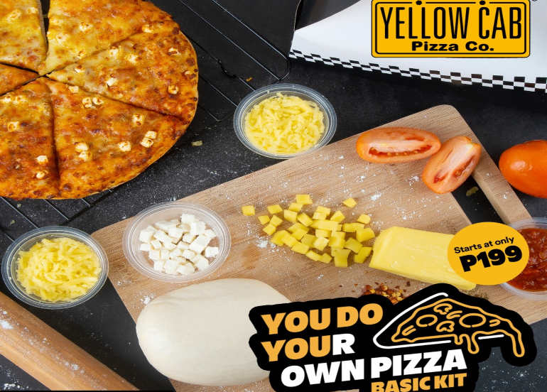 Yellow Cab You Do Your Own Pizza Kit