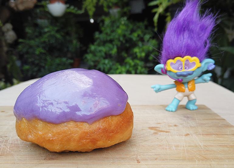 Weirdougs Vegan Grape Donut