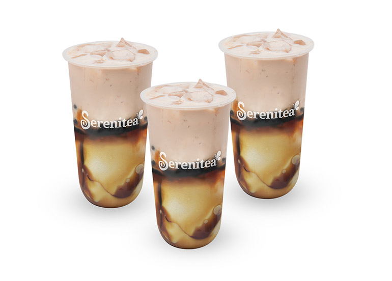 Brown Sugar Taho Milk Tea from Serenitea