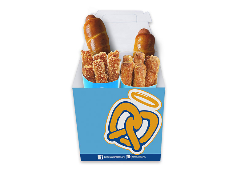 Hot Stix Pretzels from Auntie Anne's