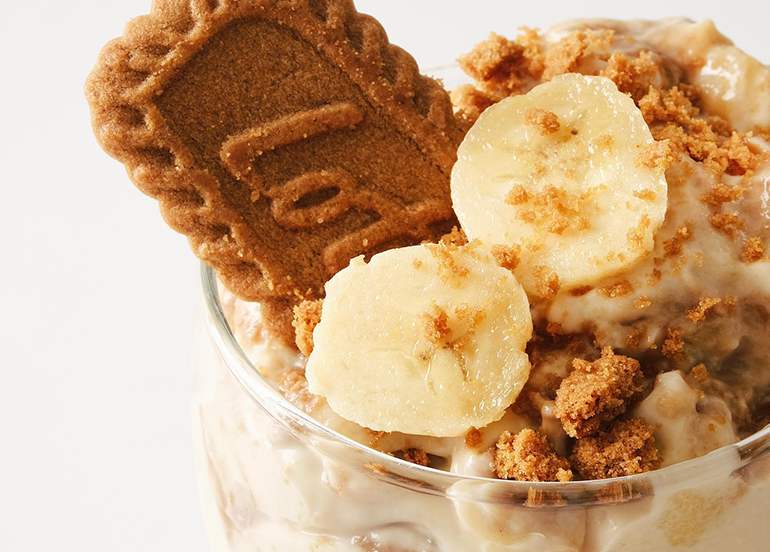 Monkey Pint Central Biscoff Banana Pudding