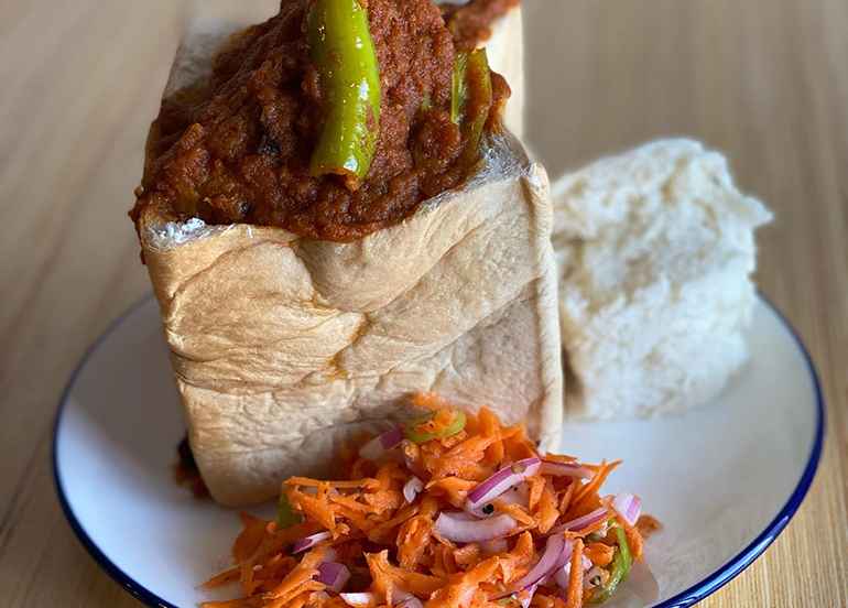 ZAR South African Grill Legendary Bunny Chow