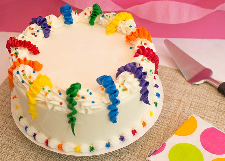 Baskin Robbins Ice Cream Birthday Cake