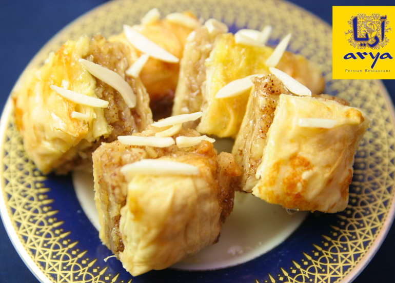 Arya Persian Restaurants baklava