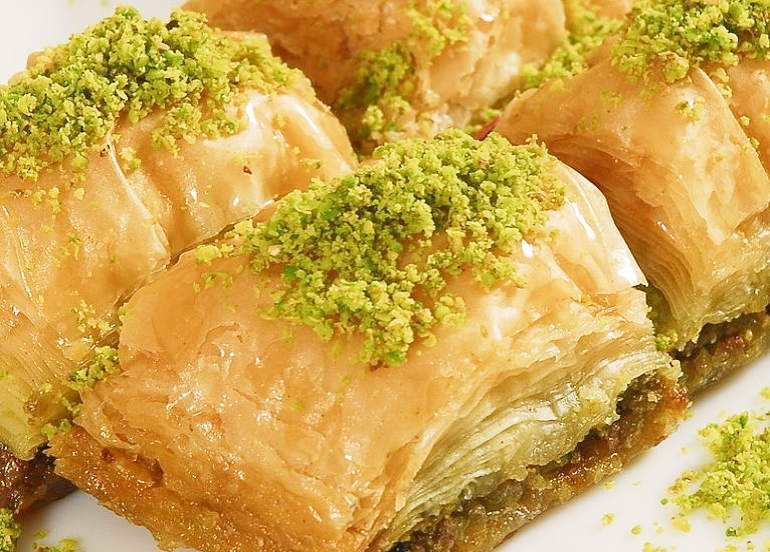 Hummus Elijah baklava