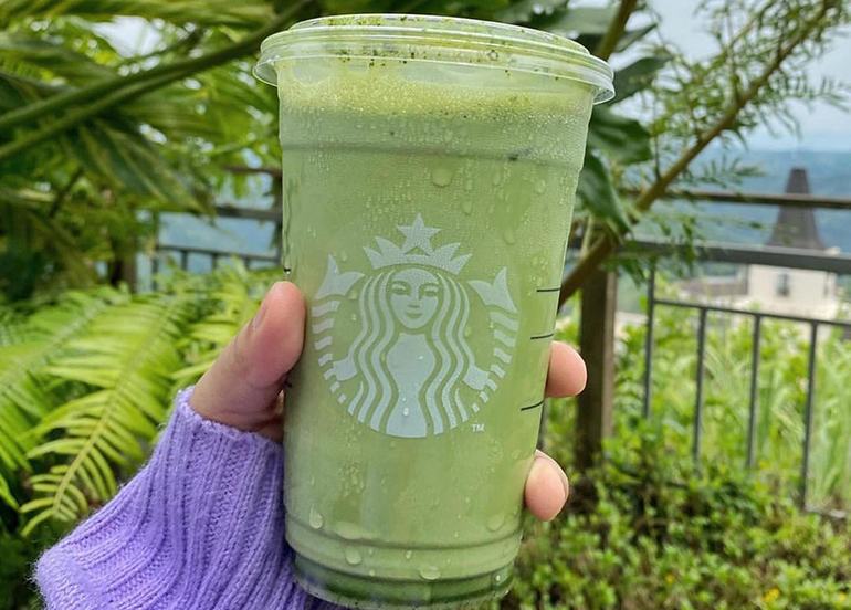 Starbucks Twin Lakes Tagaytay Matcha Latte