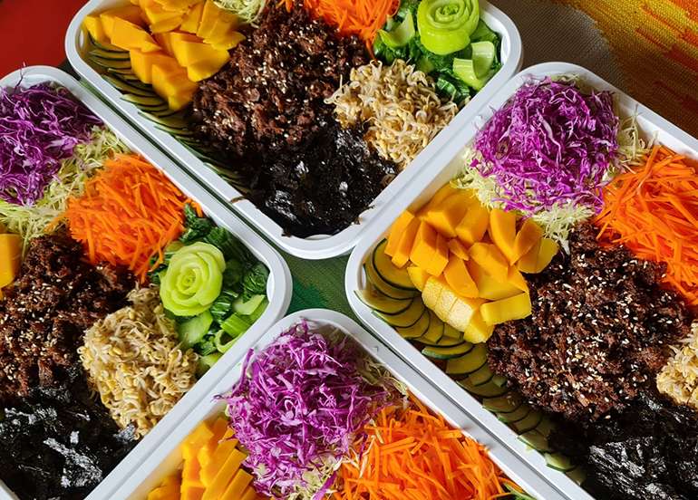 The Vegetarian Kitchen Buddha Bowl Vegan Poke Bowl Bibimbap