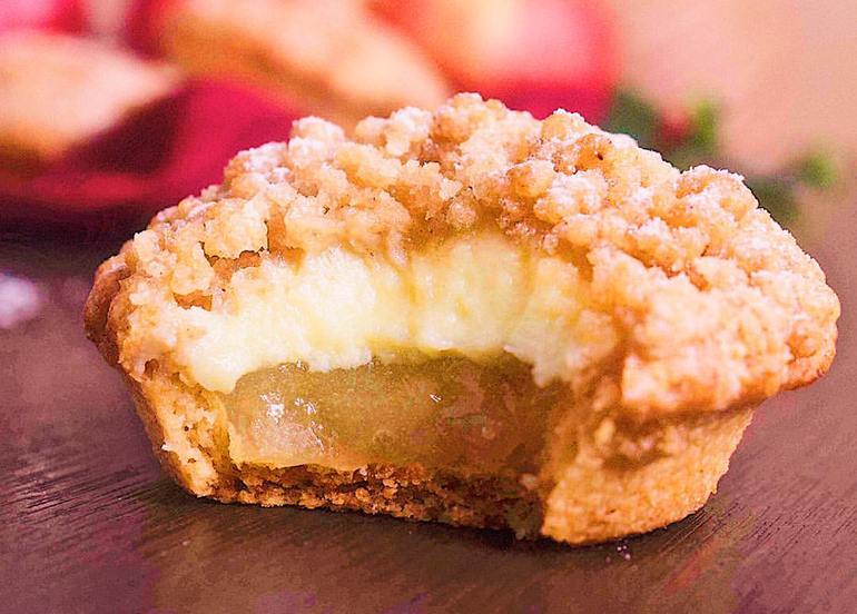 Kumori Apple Cheese Tart