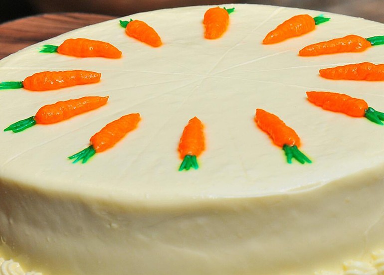The Aristocrat Bakeshop Carrot Cake