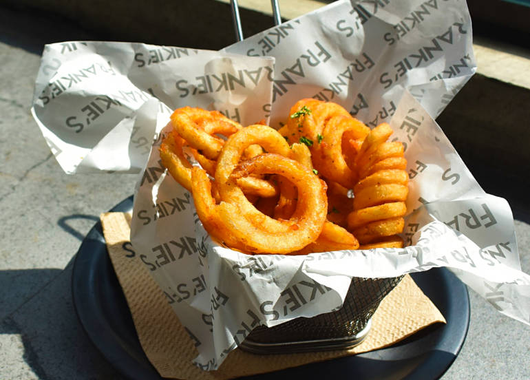 Frankie's New York Buffalo Wings twister fries