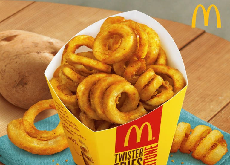 McDonald's twister fries
