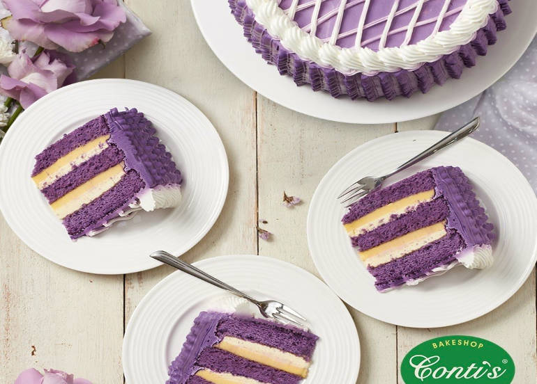 conti's ube custard