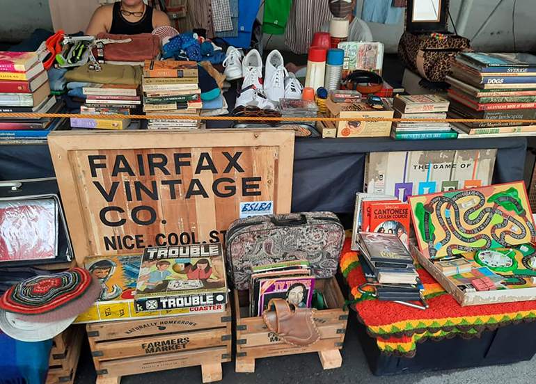 Legazpi Sunday Market Fairfax Vintage
