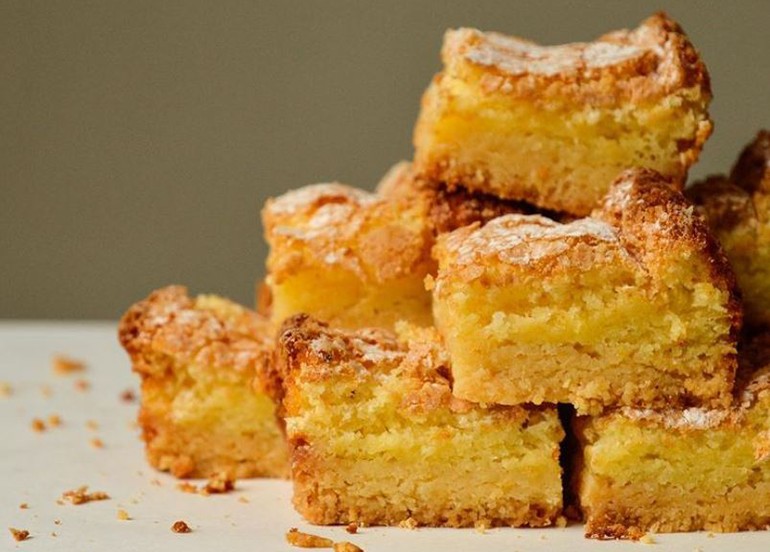 Purple Oven Lemon Squares