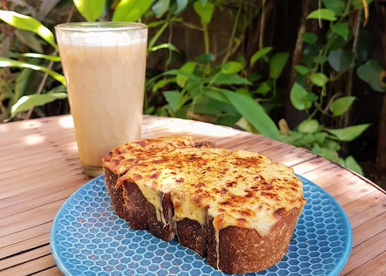 Masa by Barefoot Coffee and Cheese Toast