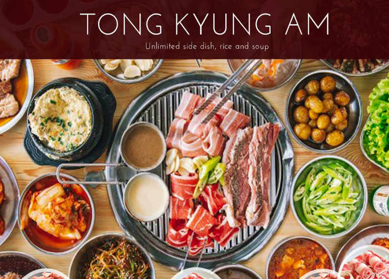 Samgyupsal from Tong Kyung Am