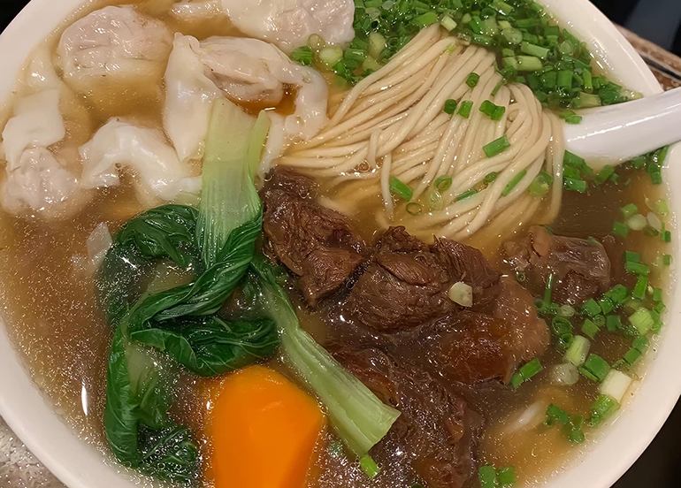 Lan Zhou Lamien Beef Noodle Lamien Soup