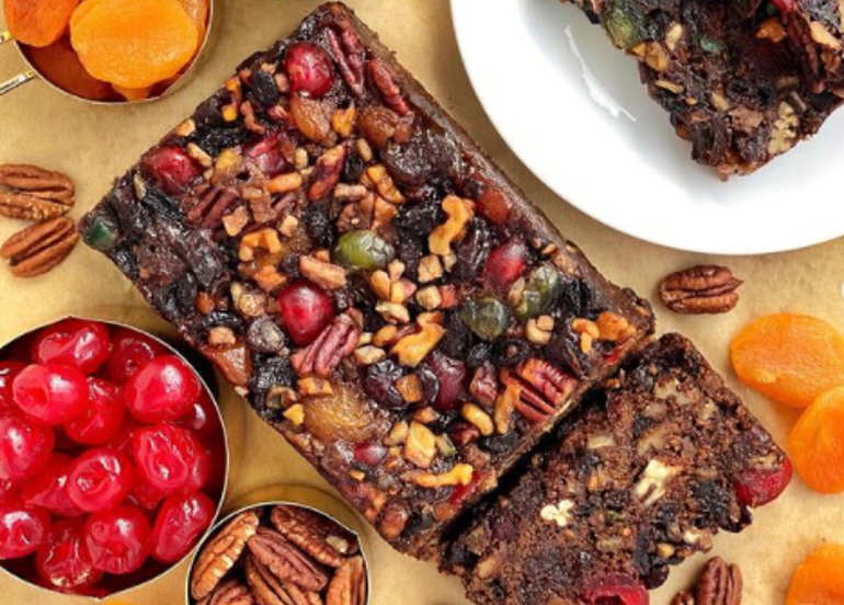 vegan confections fruit cake