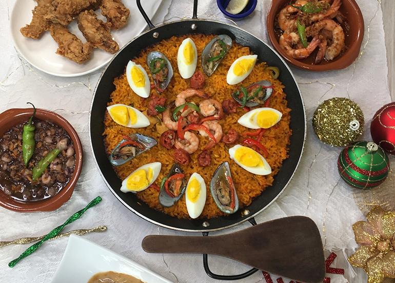 mestiza spanish paella