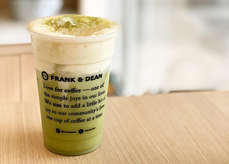 frank and dean coffee matcha latte matcha dream