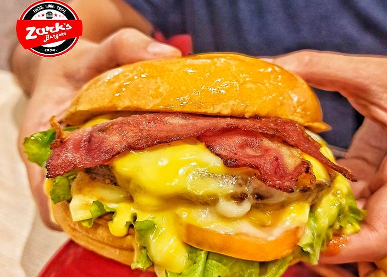 Zark's Burgers cheese burger