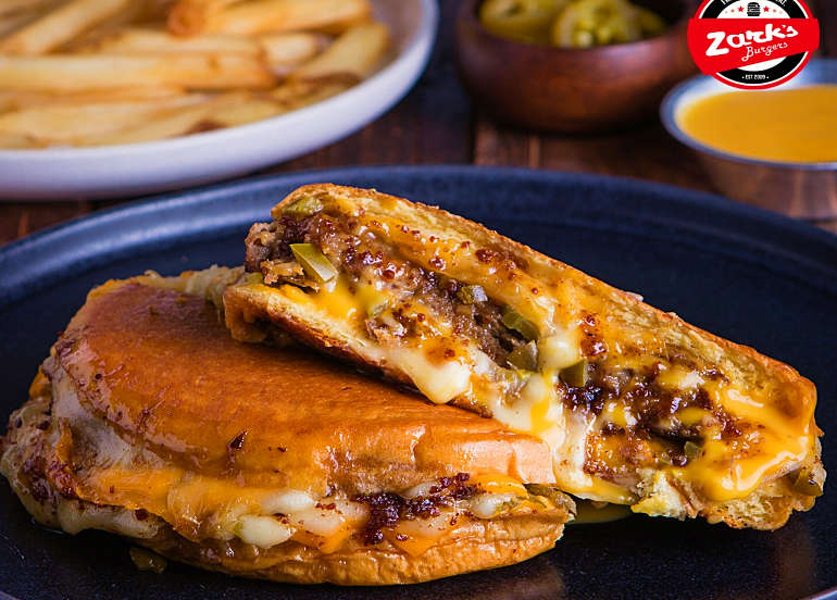 Zark's Burgers grilled cheese