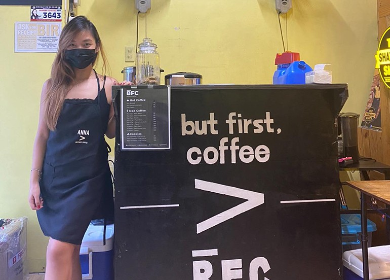 but first coffee first branch anna magalona