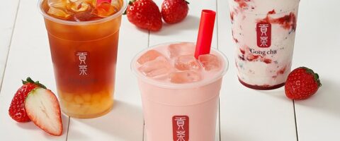 Feel the RhyTEAm with Gong Cha s New Strawberry Earl Grey Series