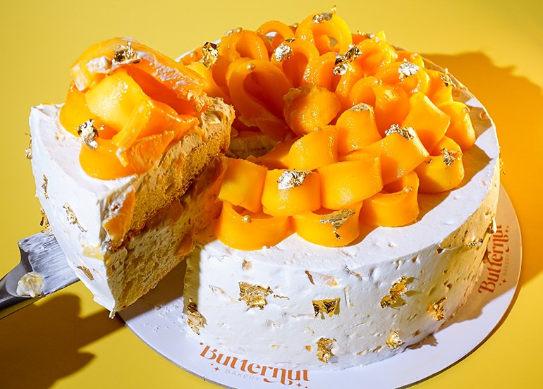 butternut bakery mango guimaras cream cake