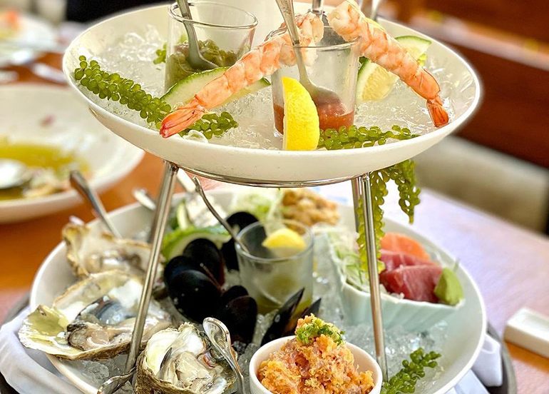 jones all day seafood tower