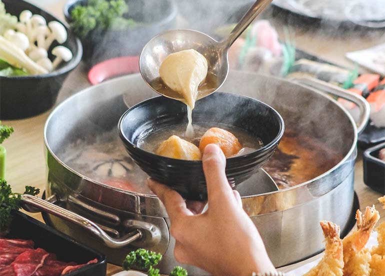 Hot Pot from Nabe Japanese Izakaya