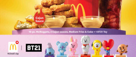 Get These Limited Edition BT21 Toys With the McDonald’s App!