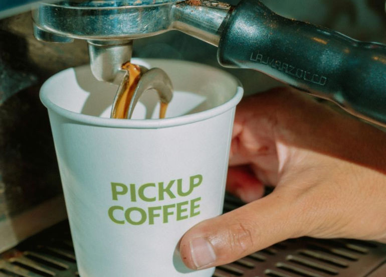 pick up coffee