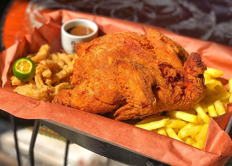 fred's revolucion chicken at twalya