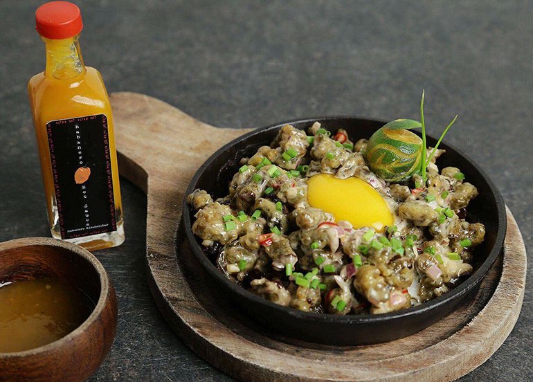 habanero kitchen bar oyster sisig