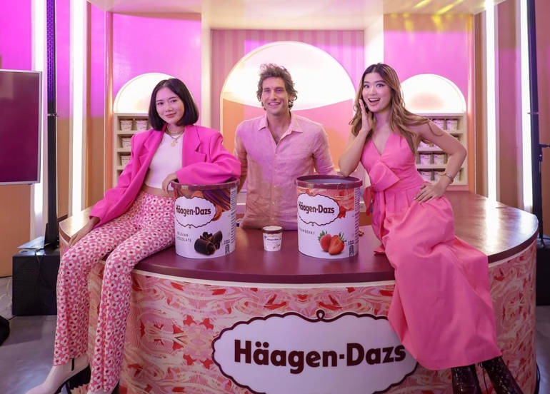 haagen dazs pop up 